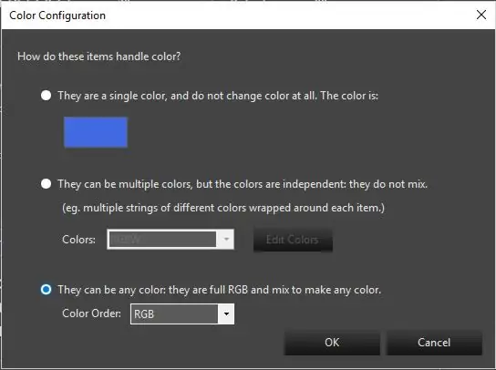 Agregar Control RGB a Los Pixeles (Ajouter un contrôle RGB aux pixels)