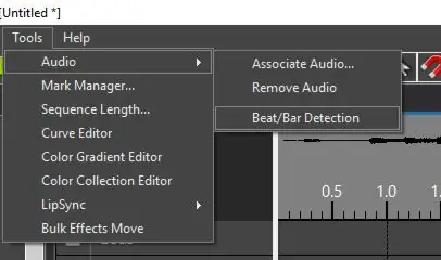 Detectar Beats Del Audio (Detecteer Audio Beats/Bar)