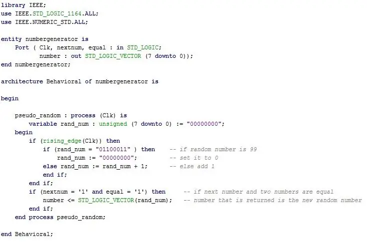 Pseudo Random Number Generator долбоорлоо