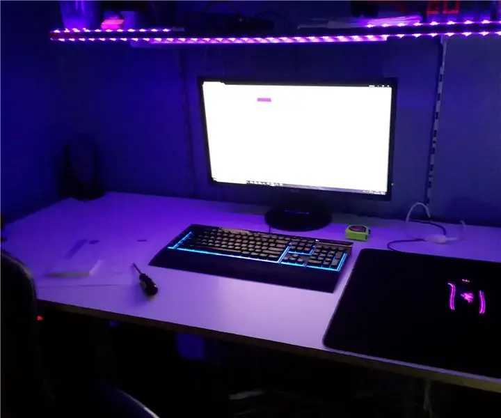 Situs Web/WiFi Controlled LED Strip Dengan Raspberry Pi: 9 Langkah (dengan Gambar)