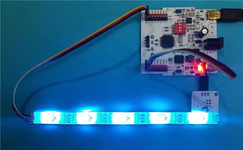 RGB LED Adaptive Camouflage (chameleon) Ebot / Arduino ን በመጠቀም