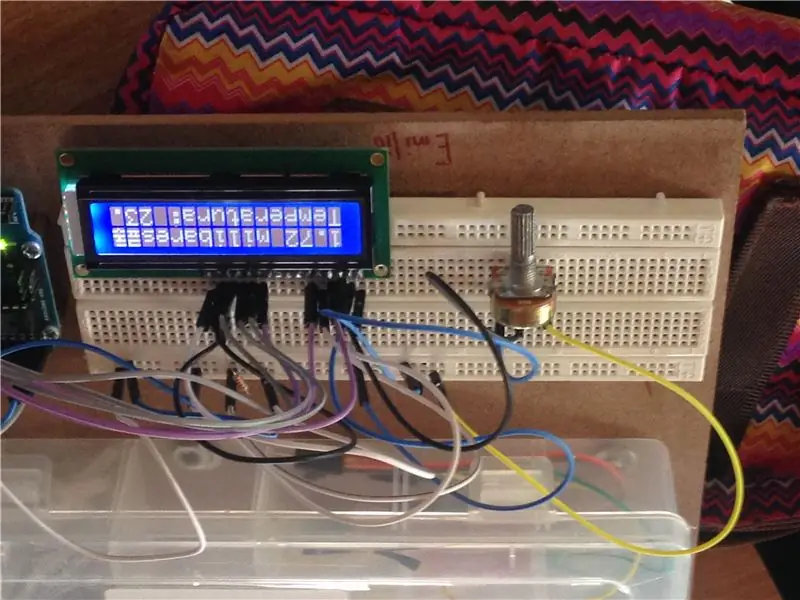 PT Temperatura Y Milibares ፣ Lcd እና BMP180