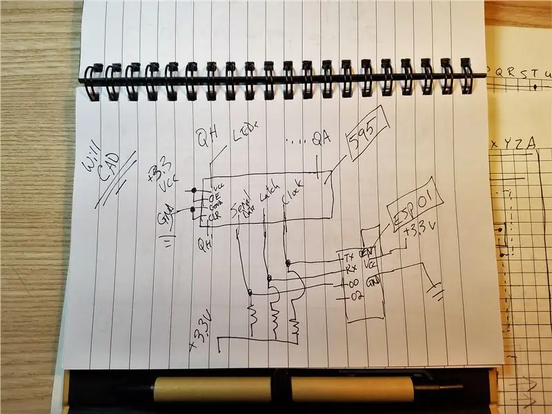 Schema naudojant „Will-CAD“