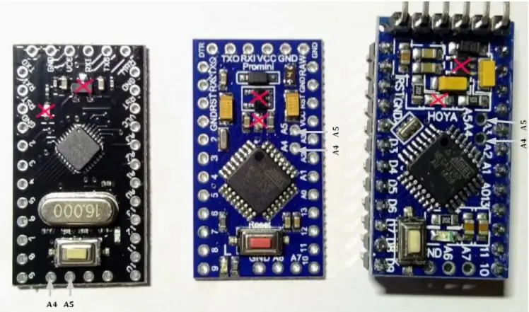 Prepara l'Arduino per la bassa potenza