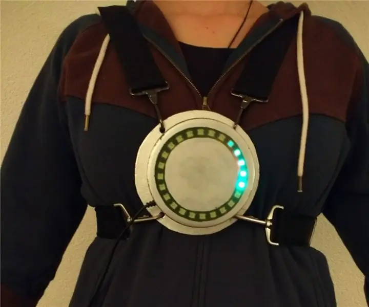 Arduino - Rotating Led on Movement - Wearable Item (frymëzuar nga Chronal Accelerator Tracer Overwatch): 7 hapa (me fotografi)