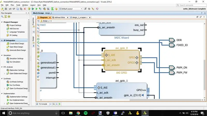 Ernie's PWM maken in Vivado