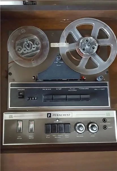 እ.ኤ.አ. በ 1960 ዎቹ Volumio Console Stereo ካቢኔ ሪሞሞድ