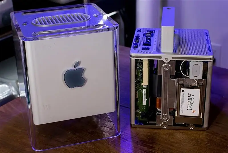 Apple G4 Cube Hülle Mod Rubik Style Hackintosh