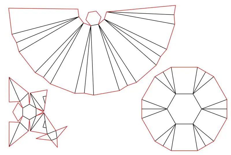 Bước 2: Cắt tất cả các vật liệu