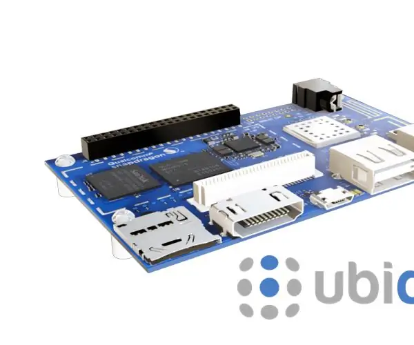 DragonBoard410c - Տվյալներ ուղարկեք Ubidots- ին ՝ 3 քայլ