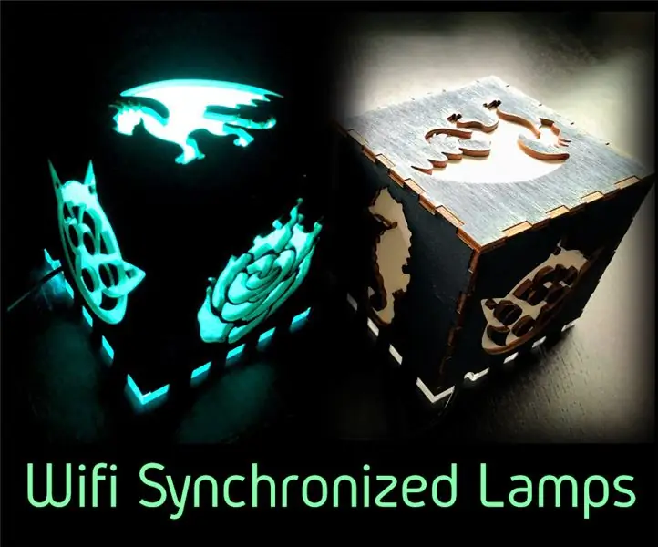 Wifi Synchronized Lamps: 10 ขั้นตอน (พร้อมรูปภาพ)