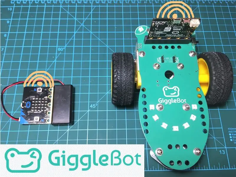 Tālvadības pults Micro: Bit Rover