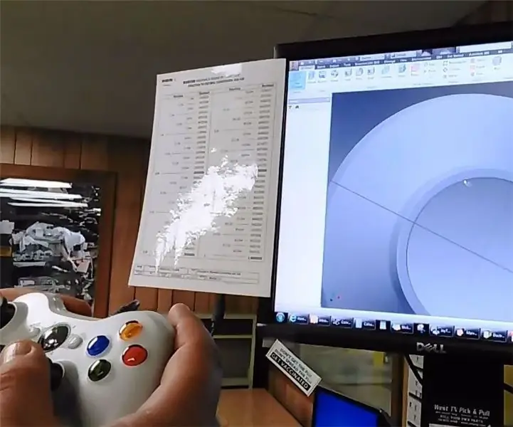 Učinite posao zabavnim: Postavljanje Xbox kontrolera za Autodesk Inventor: 6 koraka