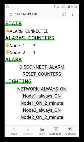 WifiWebServer (NodeMCU در Master Station)