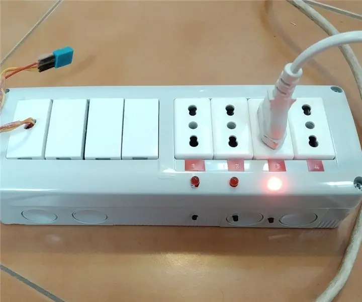 Wifi Smart Strip 2.0: 7 koraka (sa slikama)