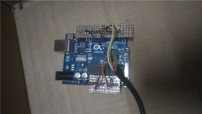 Arduino Shield hazırlayın və telləri bağlayın