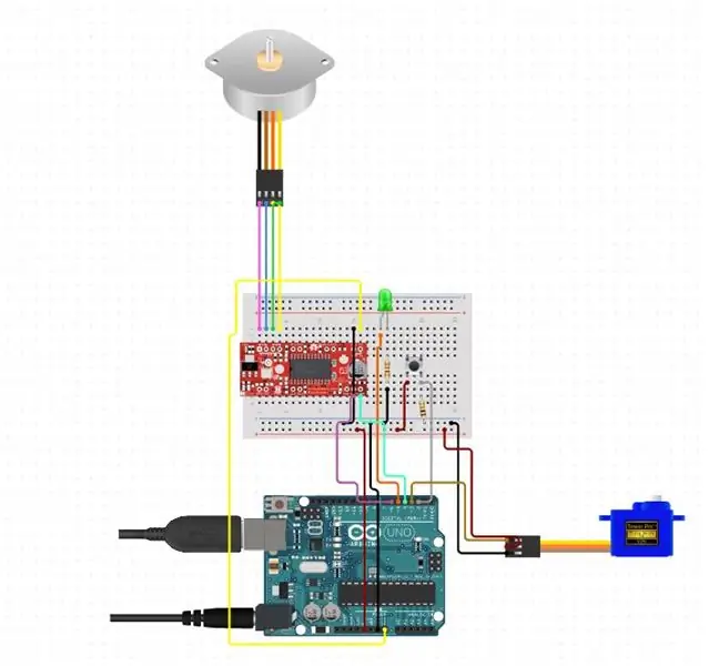 Pasul 2: Crearea Arduino Circiut pentru operare