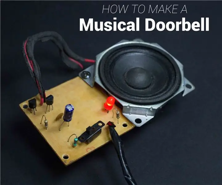 DIY muzikale deurbel: 7 stappen (met afbeeldingen)