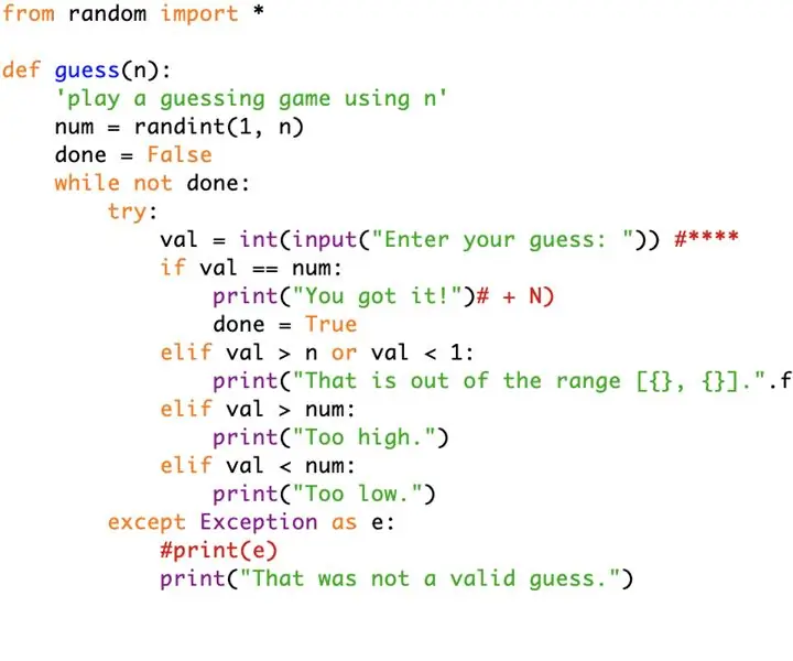 Python raadspel: 9 stappen