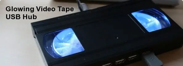 Hab USB Tape Video Glowing