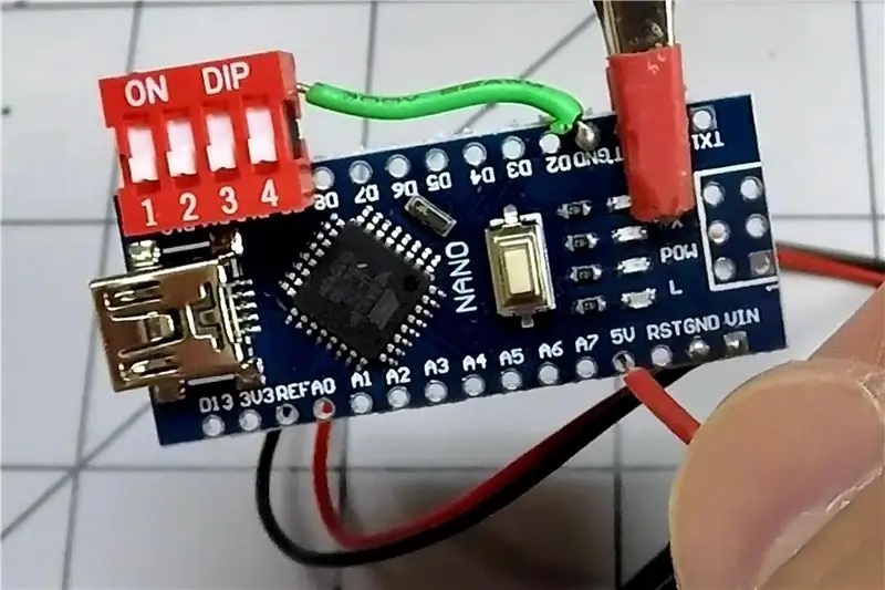 Šablóna Arduino Nano INPUT_PULLUP