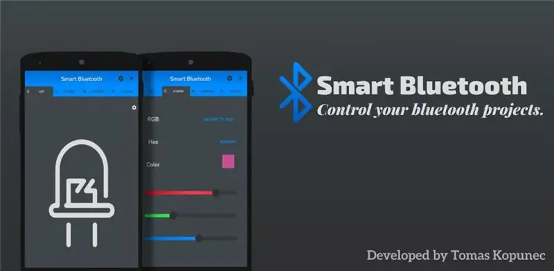 Tira de LED RGB con controlador Bluetooth Arduino DIY