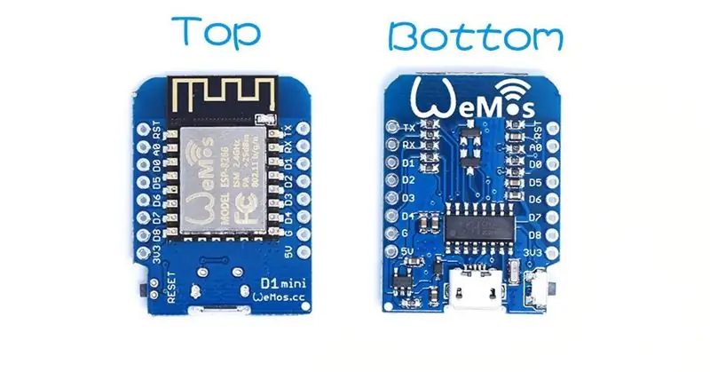 Bộ phận điện tử (Wemos D1 Mini)