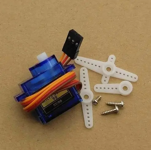 Mga Elektronikong Bahagi (Tower Pro 9g Micro Servo)