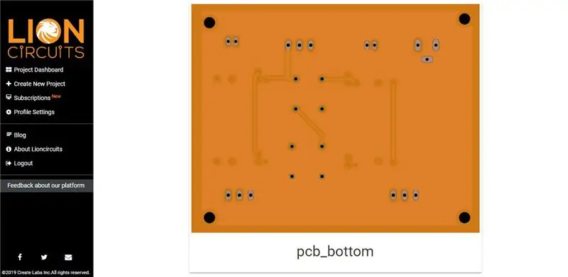 LionCircuits এ Gerber আপলোড করা হচ্ছে