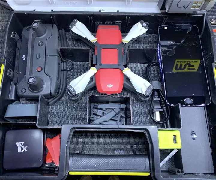 Estuche rígido para drones con cargador: 5 pasos