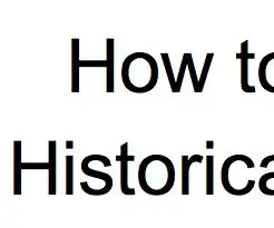 Proyecto de investigación de historia: 7 pasos