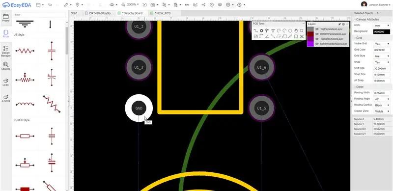 Maklike EDA - PCB -ontwerp