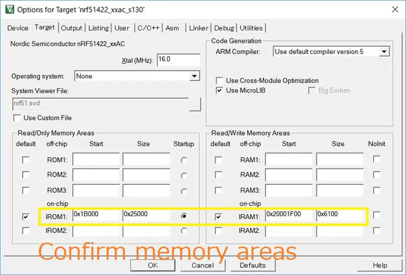 Configuraciones de software