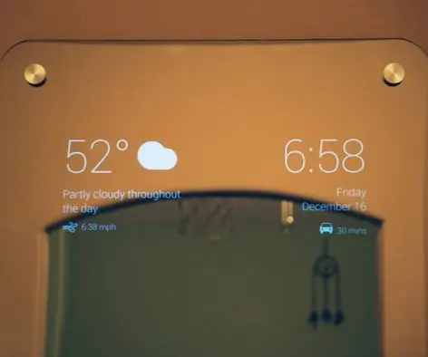 DIY SmartMirror: 6 ขั้นตอน