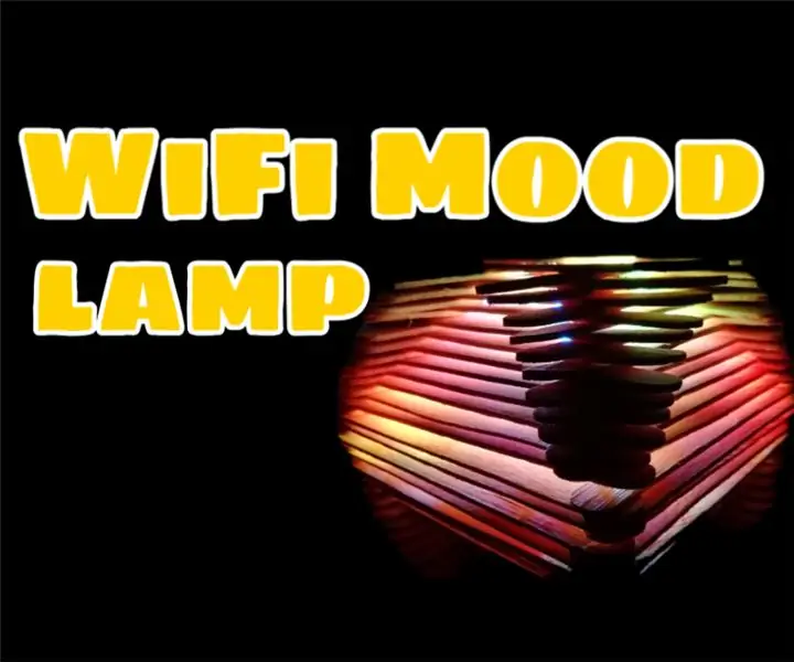 DIY RGB WiFi Lamp: 6 βήματα