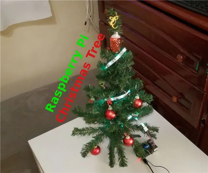 Sapin de Noël Raspberry Pi : 6 étapes (avec photos)