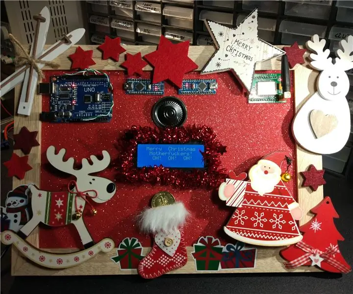 Arduino Christmas Frame e modulo GSM A6: 4 passaggi (con immagini)