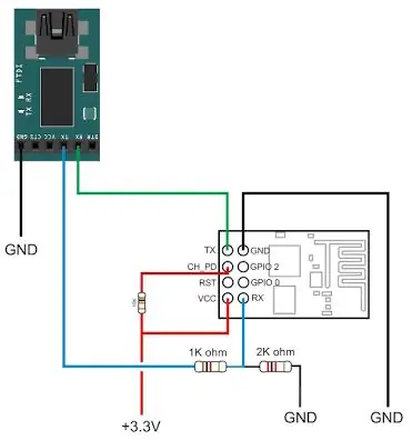 Koble til Esp866