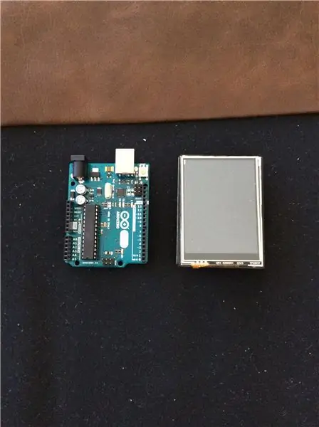 Arduino სენსორული ეკრანი