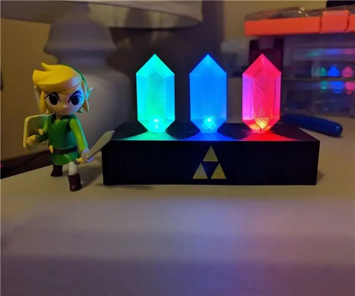 Legend of Zelda Rupee Nightlight: 6 lépés (képekkel)