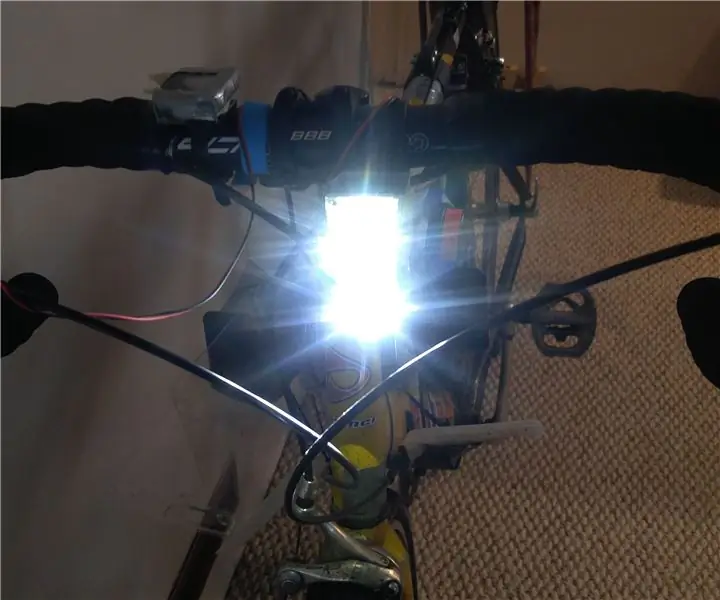 Farol de bicicleta LED 20W com visibilidade lateral: 10 etapas (com fotos)