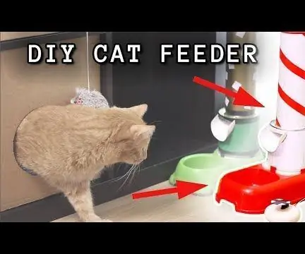 Smart Cat Feeder: 8 ขั้นตอน (พร้อมรูปภาพ)