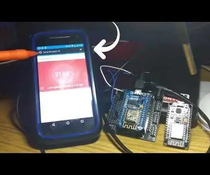 ESP8266/ESP-12 Arduino bilan ishlaydigan SmartThings DS18B20 harorati. Sensor: 4 qadam (rasmlar bilan)