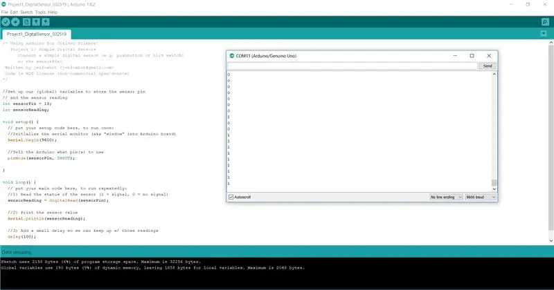 Projecte 1: sensor digital del commutador d’inclinació