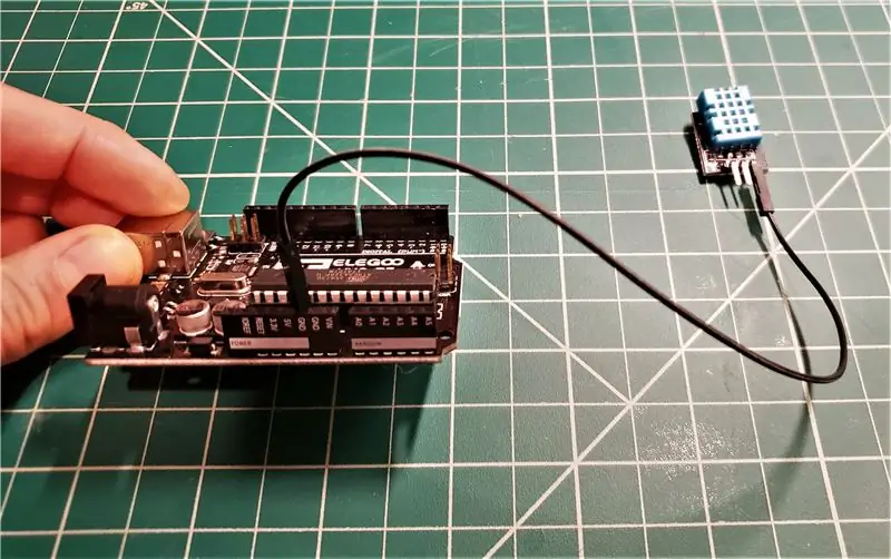 Projekt 2: Digitalni serijski senzor temperature i vlage