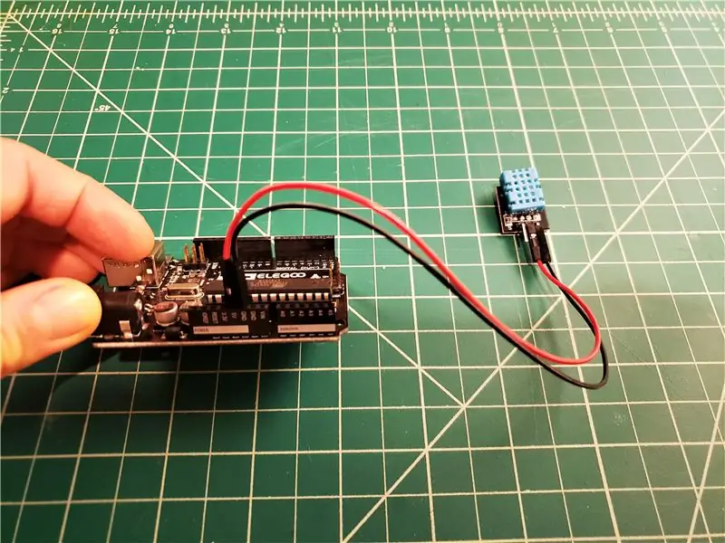 Projekt 2: Digitalni serijski senzor temperature i vlage