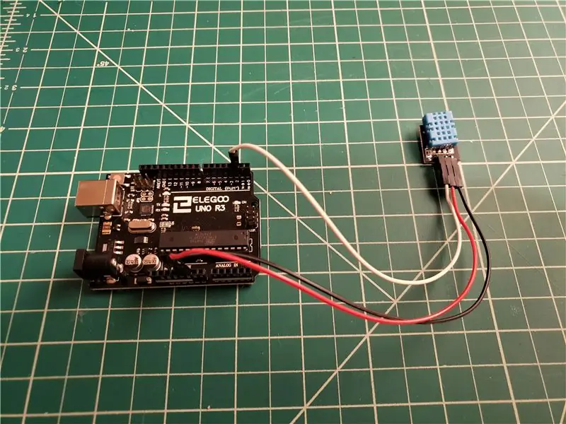 Projekt 2: Digitalni serijski senzor temperature i vlage