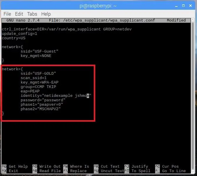 I-configure ang Wpa_supplicant.conf File upang magamit ang WIFI ng Paaralan