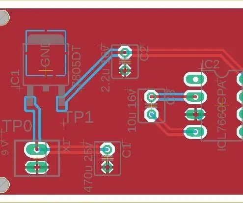 Alimentazione più-meno 5V dalla batteria da 9V (parte 1): 5 passaggi