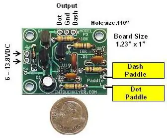 P3 Touch Keyer komplekts